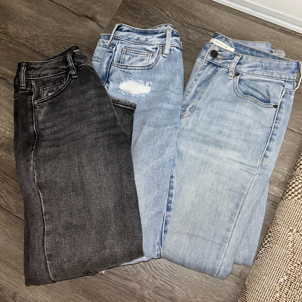Bundle of 3 Pacsun Mom Jeans